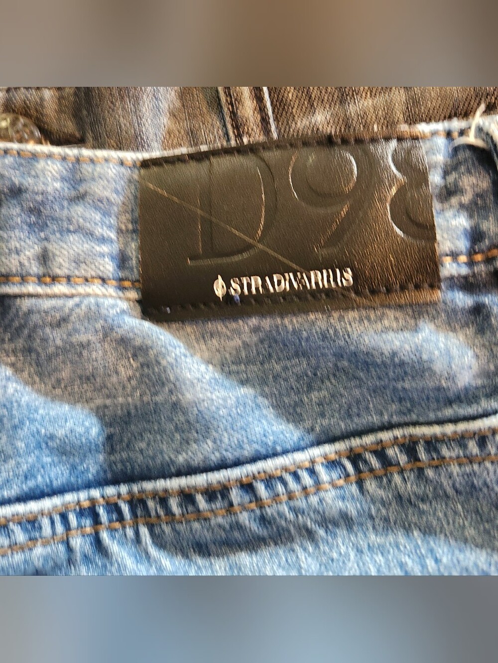 STARDIVARIUS HIGH RISE BOOT CUT JEANS, 2 - Picture 7 of 10